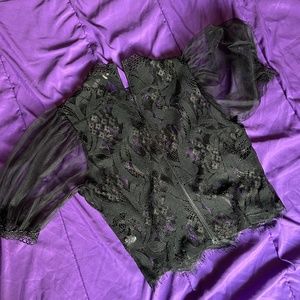 Crop top lace